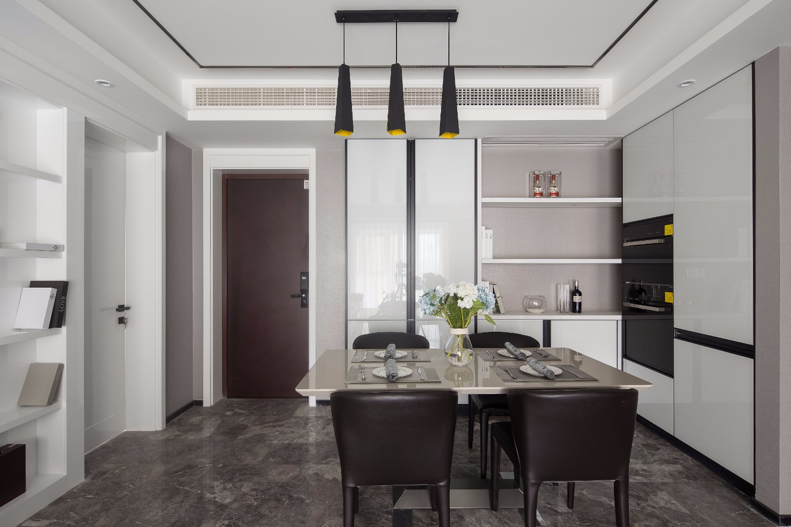 现代简约风格住宅——肌理  W_STUDIO-6