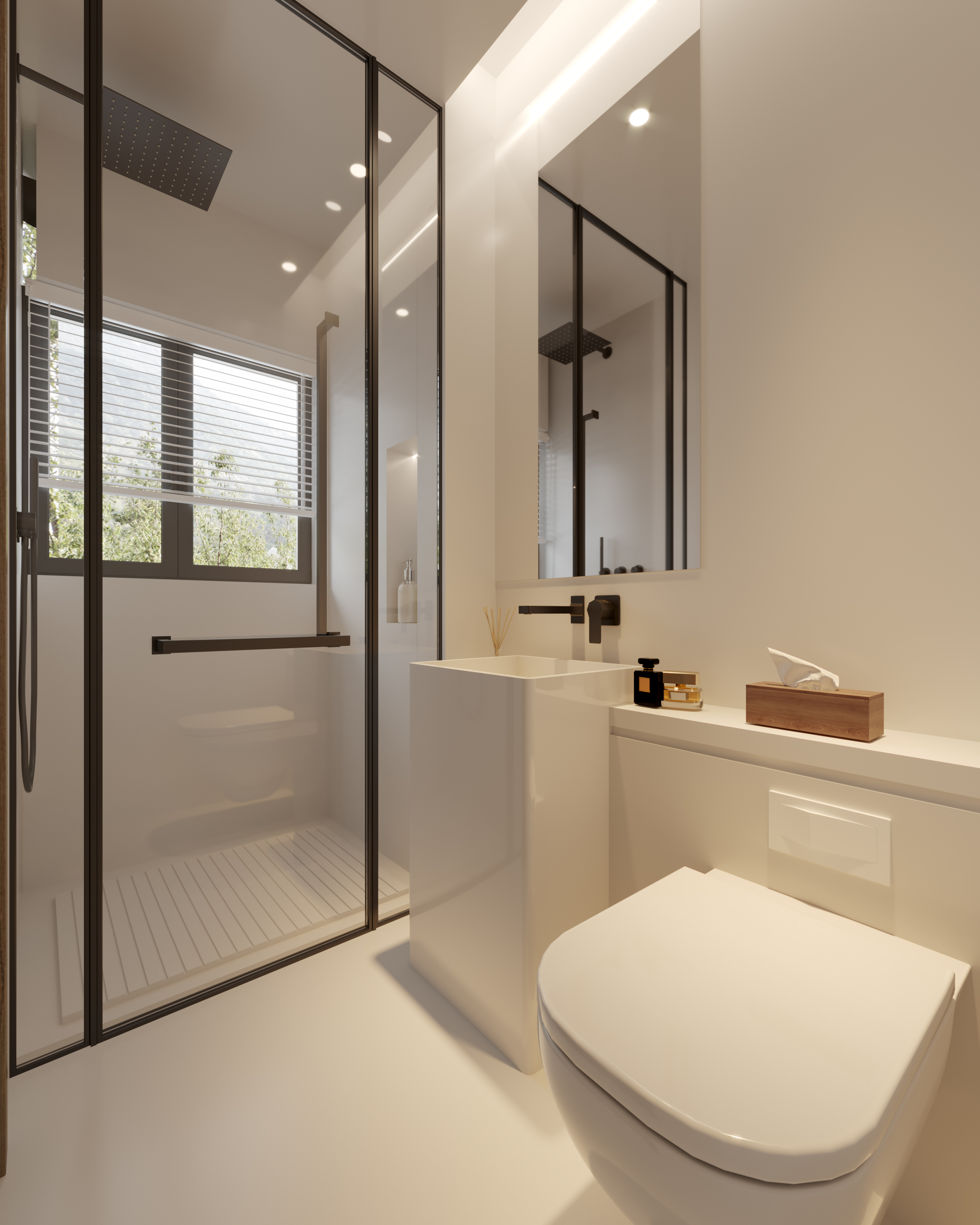 厦门林振宗设计事务所 | 现代简约风平层设计-19