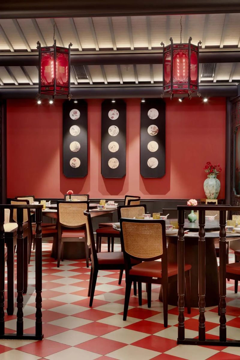 海派复古如意鸡餐厅-7