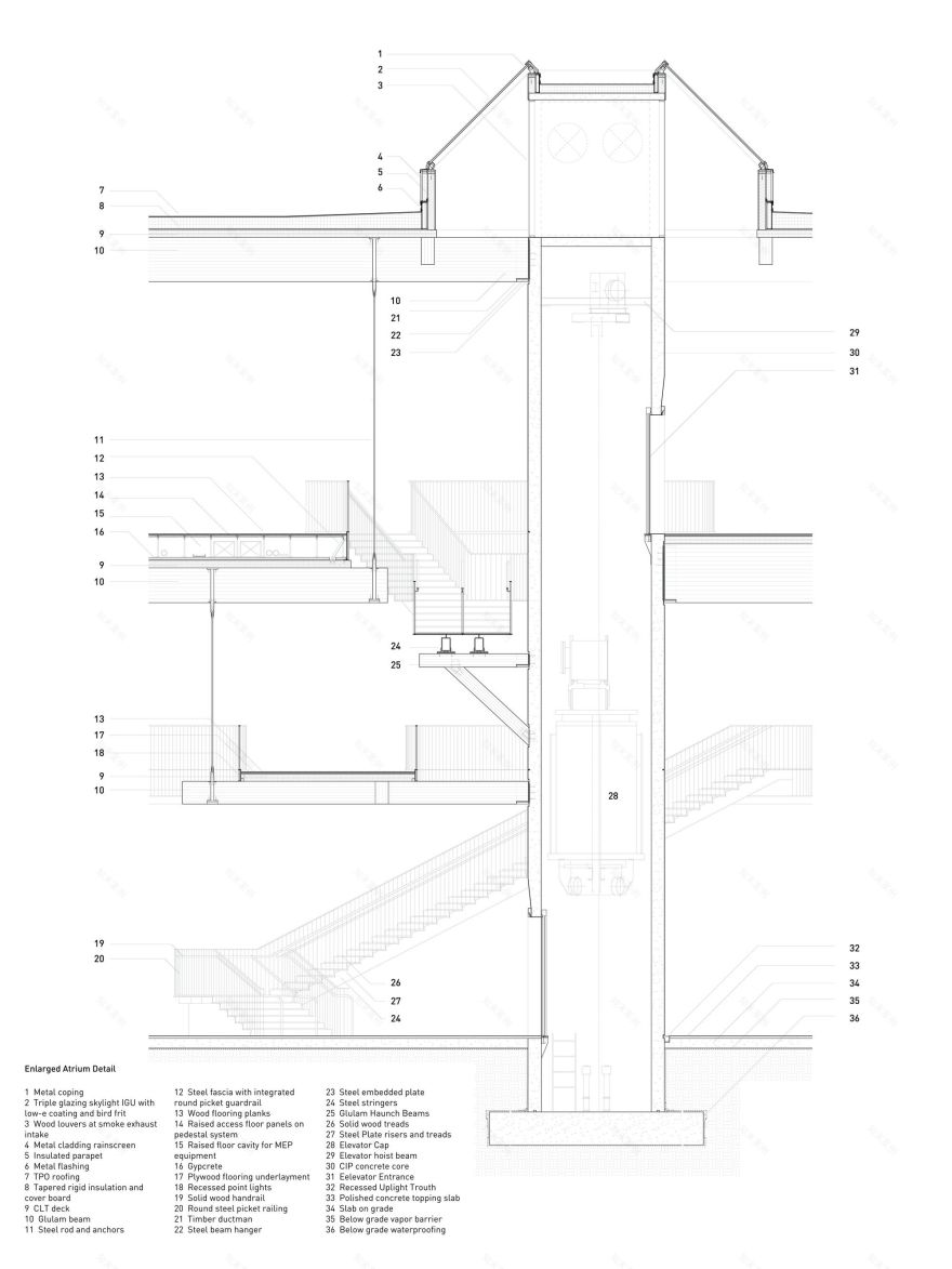David Rubenstein Treehouse - Harvard University / Studio Gang-58