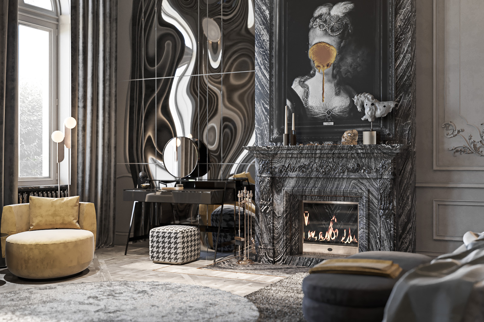 巴黎住宅设计丨法国巴黎-42