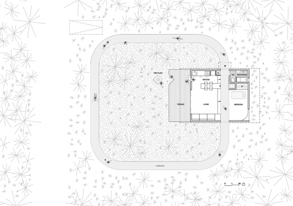 林中小屋丨日本丨YSLA architects-47