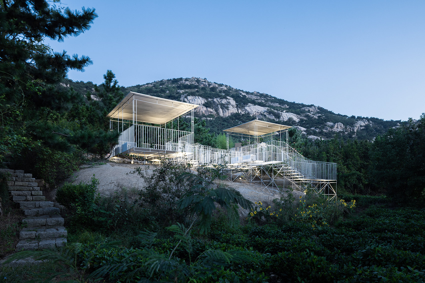 日照思想游园 – 物外剧场与逍遥阁丨中国日照丨孔祥伟工作室-70