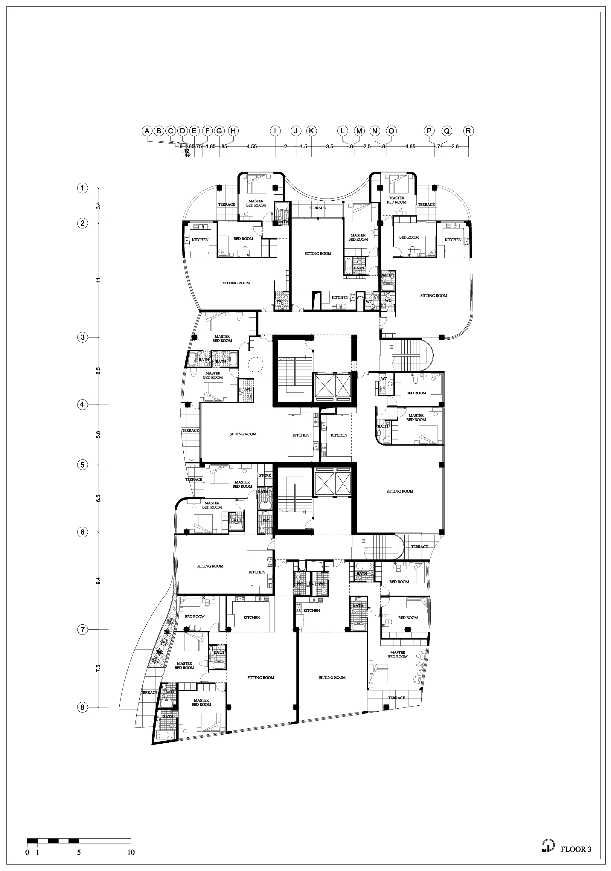 拉姆萨尔塔 1 号公寓,摩登宜居的典范-11