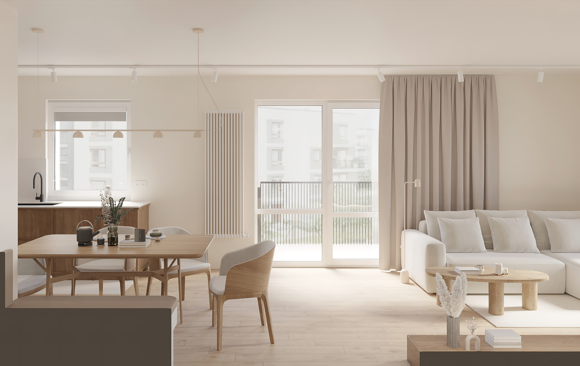 Wiślany Mokotów公寓室内设计丨波兰华沙丨RES Design-13