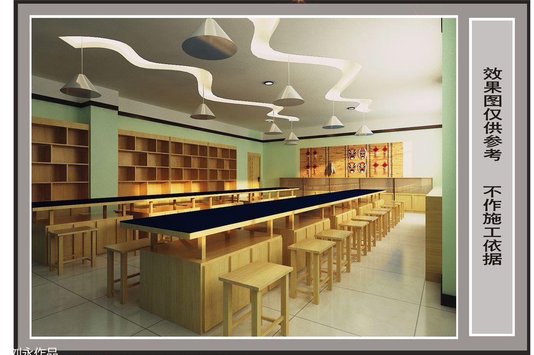 
小学教室设计效果图 -6