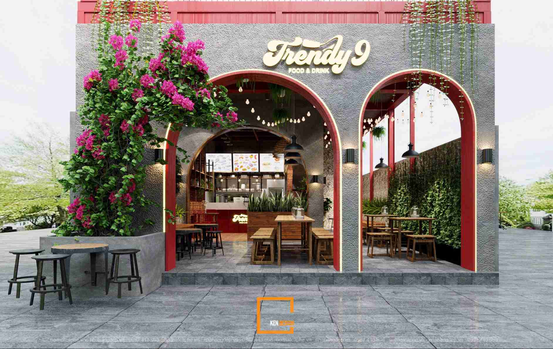 Trendy 9奶茶店设计丨KenDesign-5