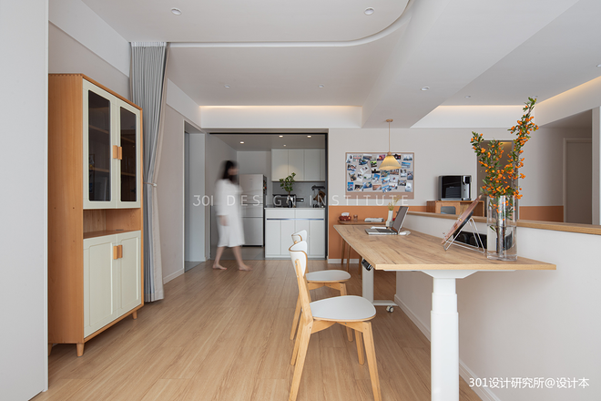 35万元二居97平米装修案例_效果图 - 97㎡两人两猫，软软糯糯的原木家 - 设计本-22