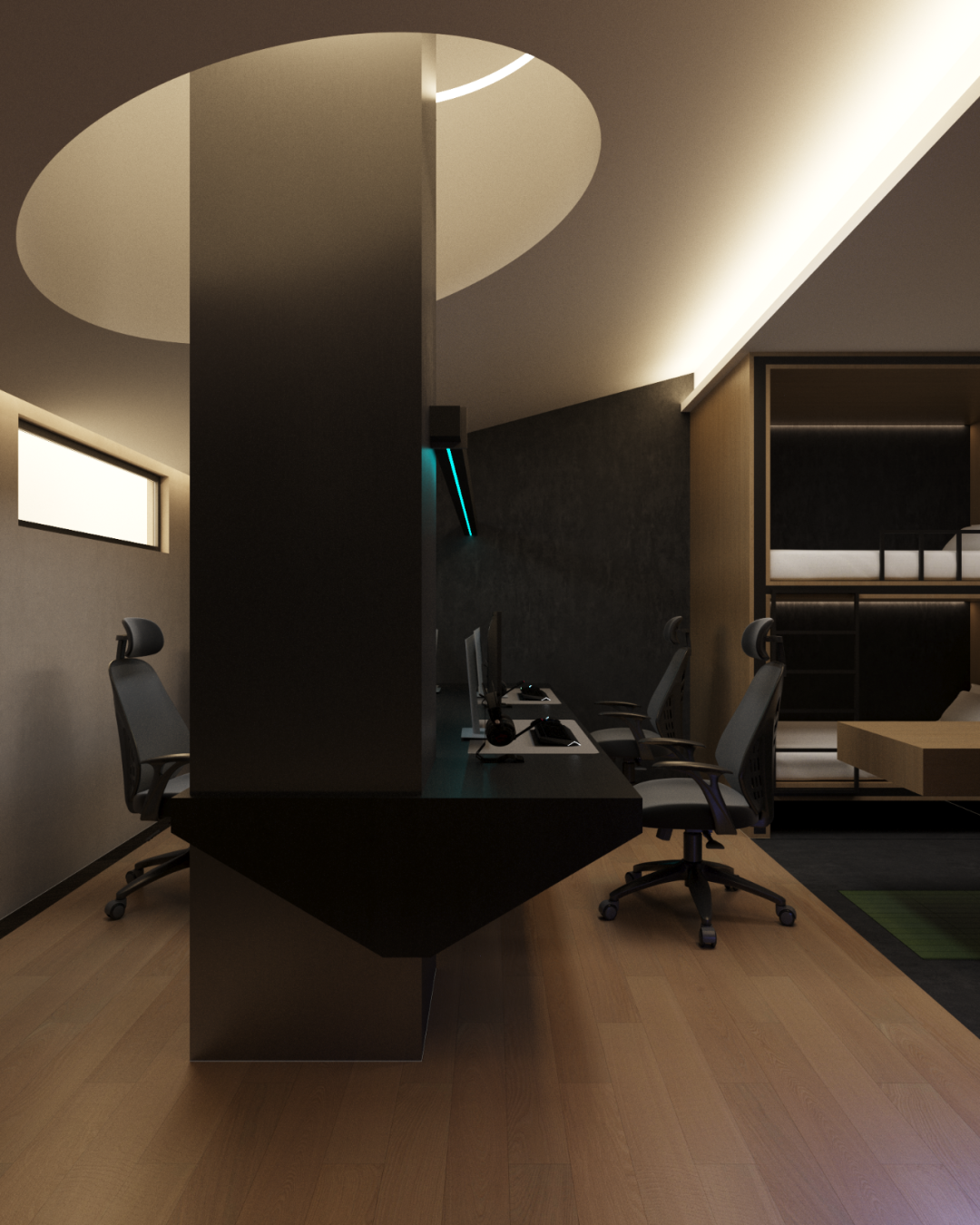 老挝金三角电竞酒店丨辰夏空间规划-46