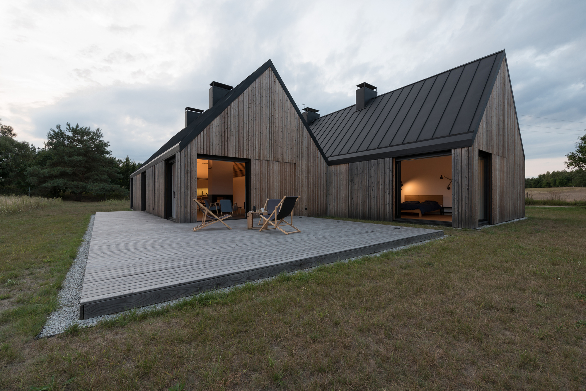 波兰西部木结构乡村住宅设计-27