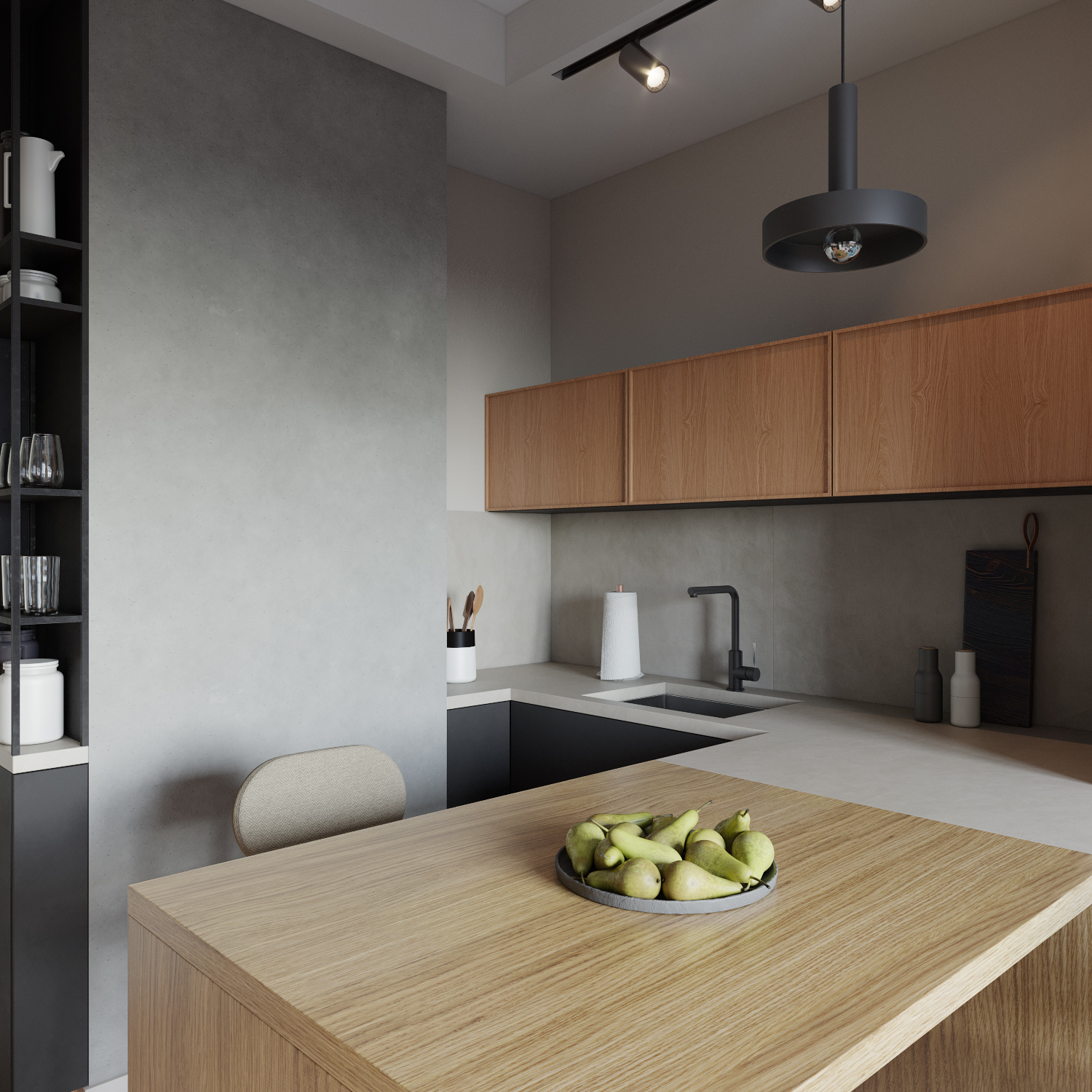 Cell· 现代快节奏生活小公寓设计丨JULIA SIDOROVA-6