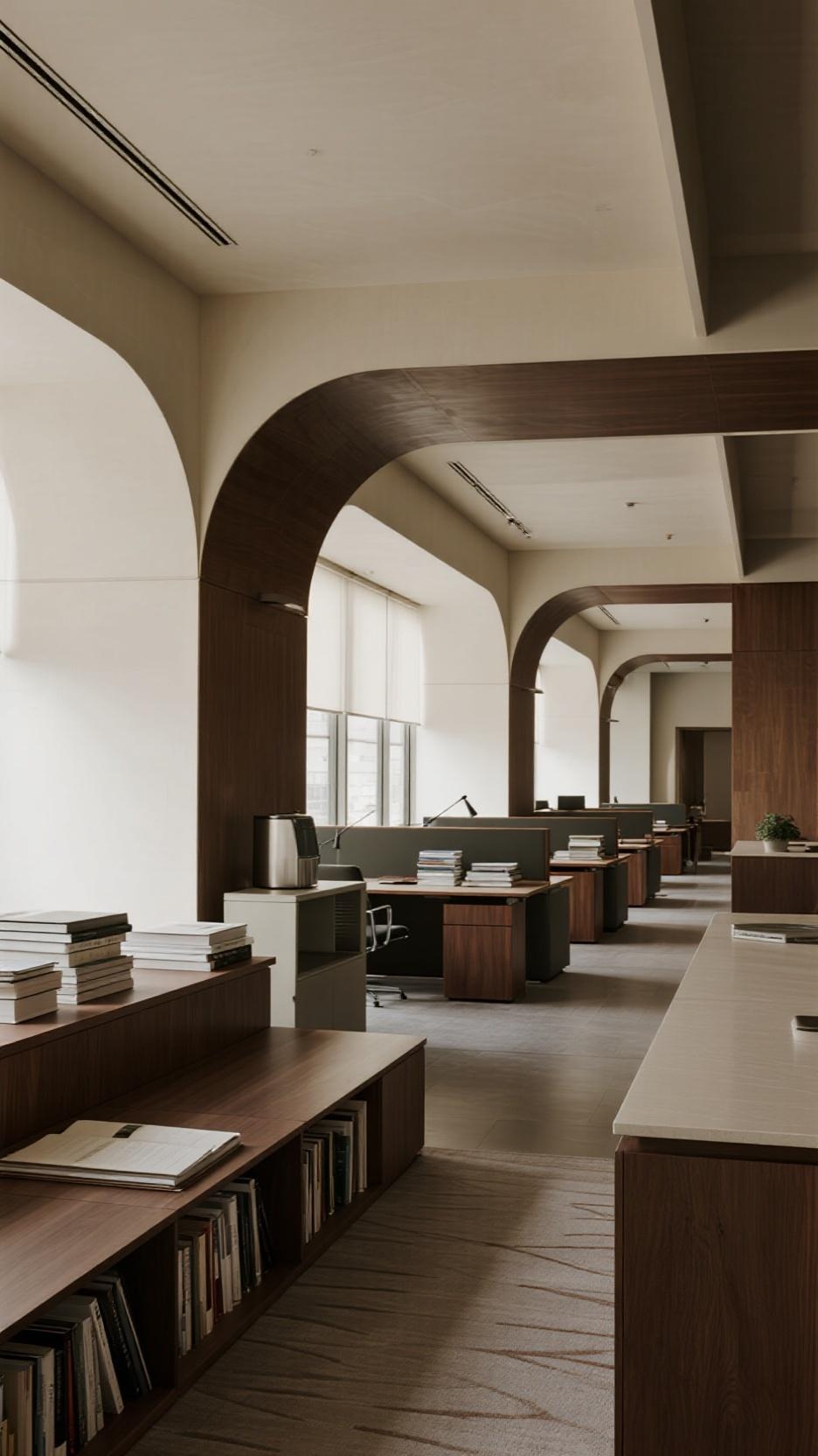 云打卡:老钱风办公室设计丨引擎联合设计-16