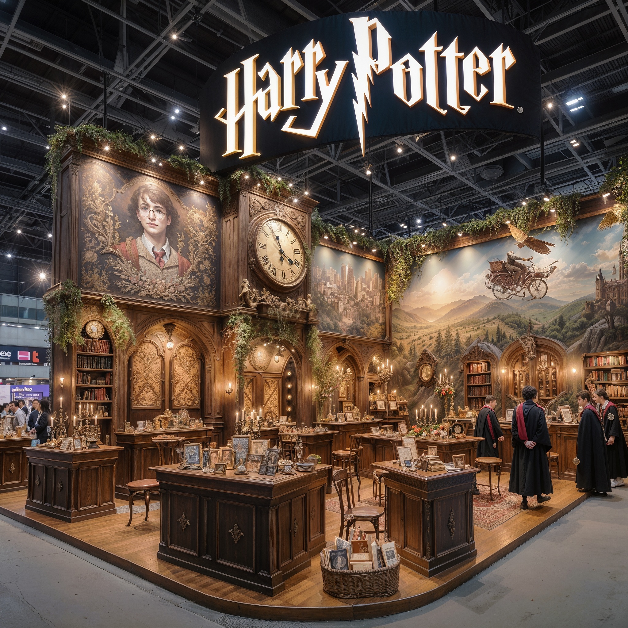 Harry Potter exhibition booth/interior store by Ai-0