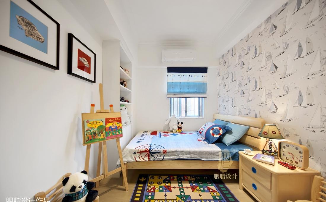 北欧风家装设计，原木元素与色彩搭配的清新之作-26