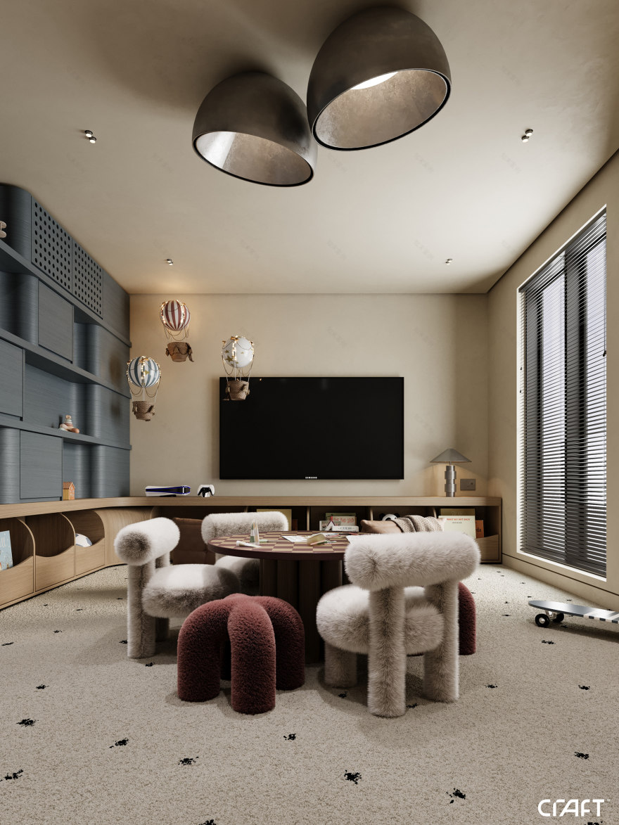 游戏室设计丨沙特阿拉伯丨Square Meter Office-16