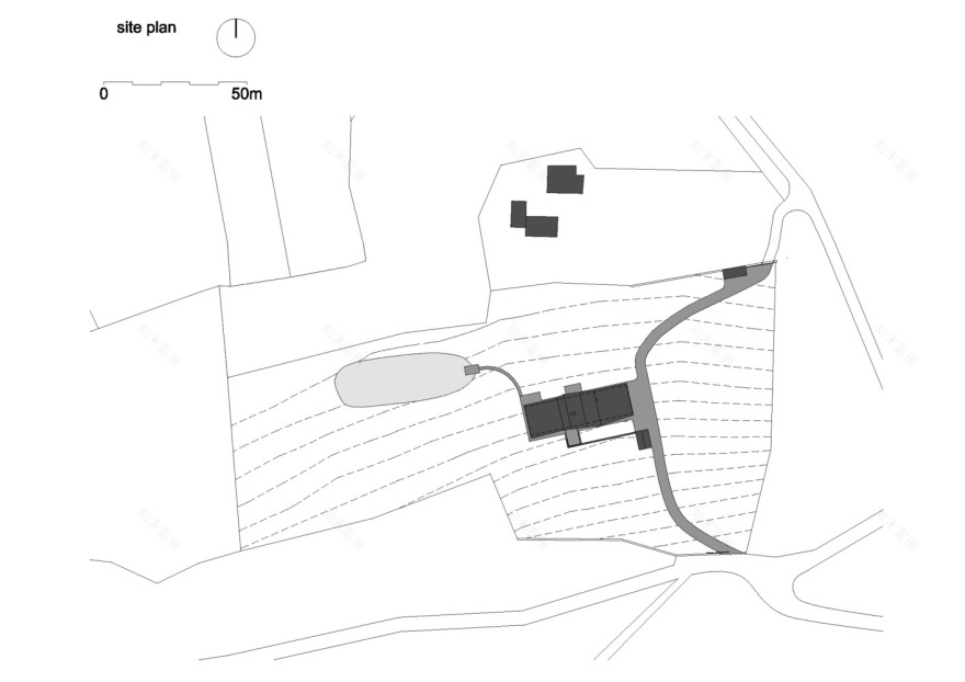 融合自然与现代的木石别墅丨捷克丨WMA architects-17