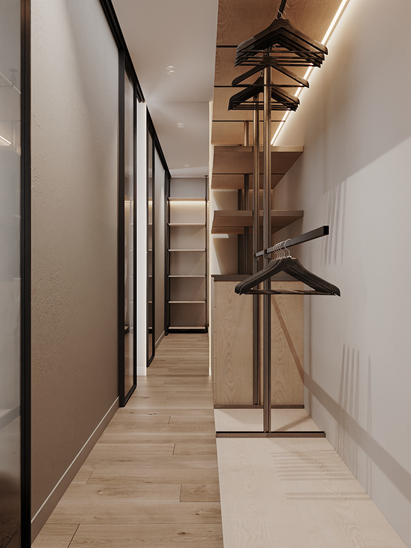 96.61㎡简约风公寓设计 回归家的质朴与纯粹            
            -34