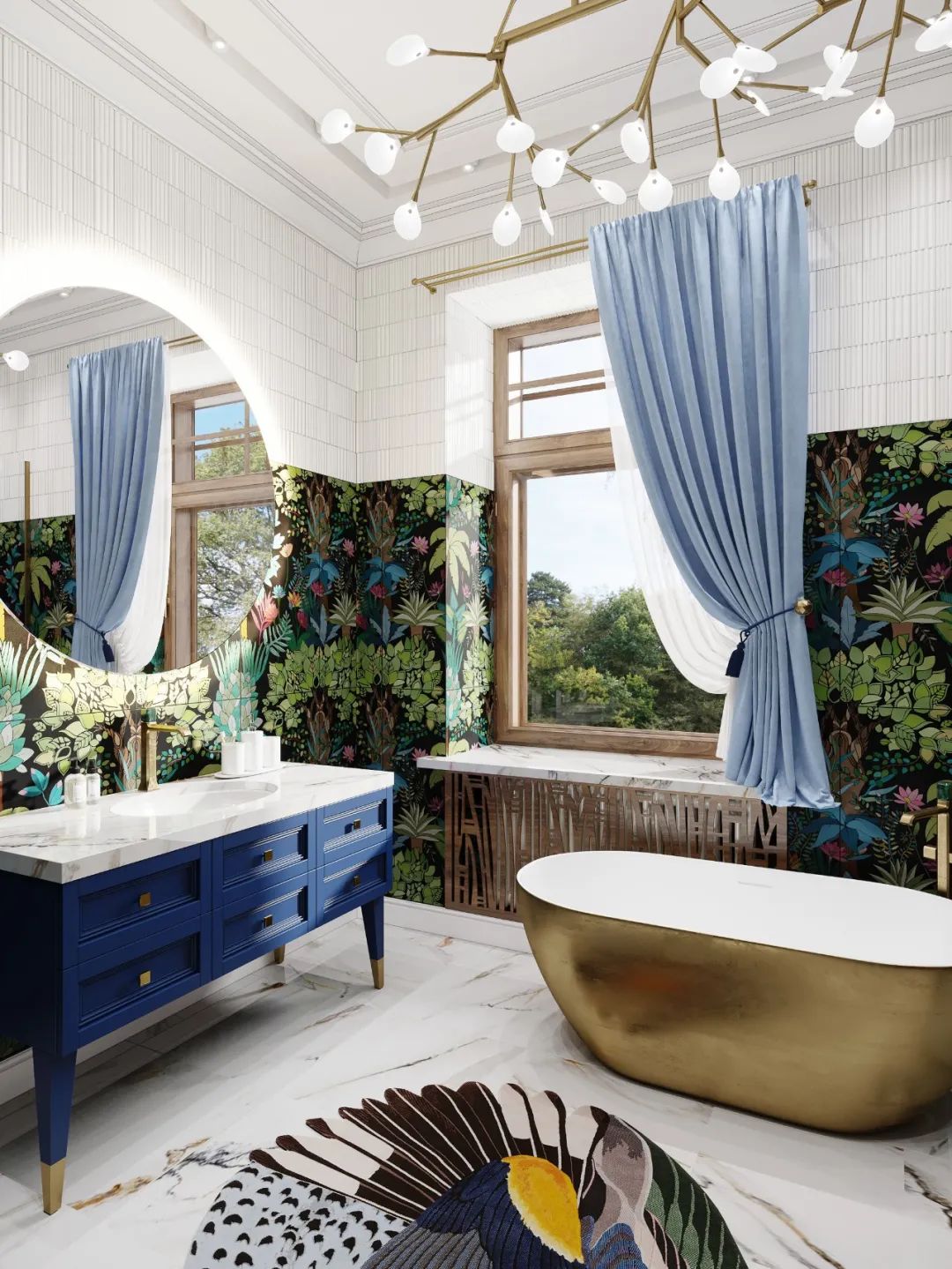 新式奢华别墅，独特风格的赞美-104