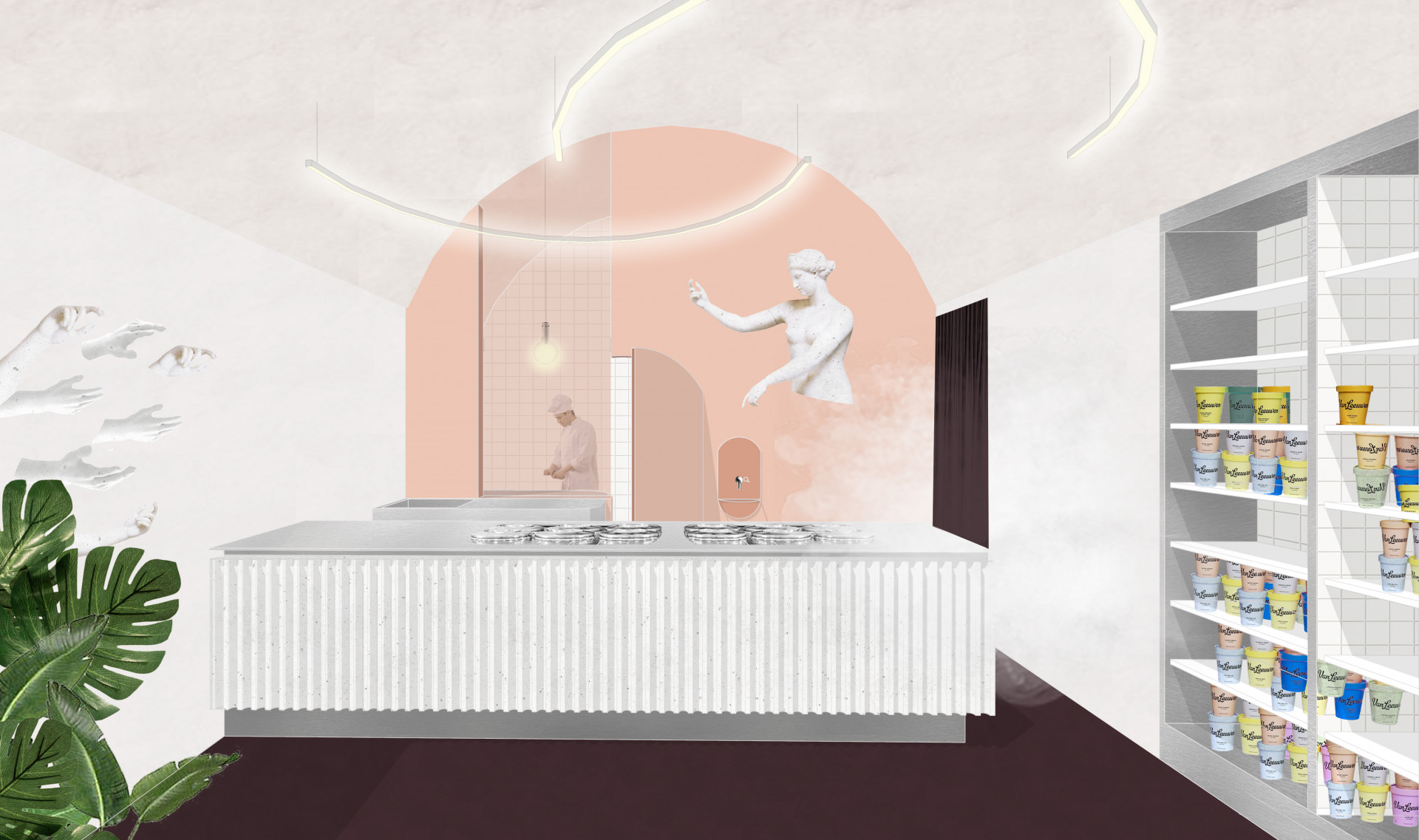 Ještě Jednu! 冰淇淋店室内设计丨捷克丨HRA  Holky rády architekturu-120