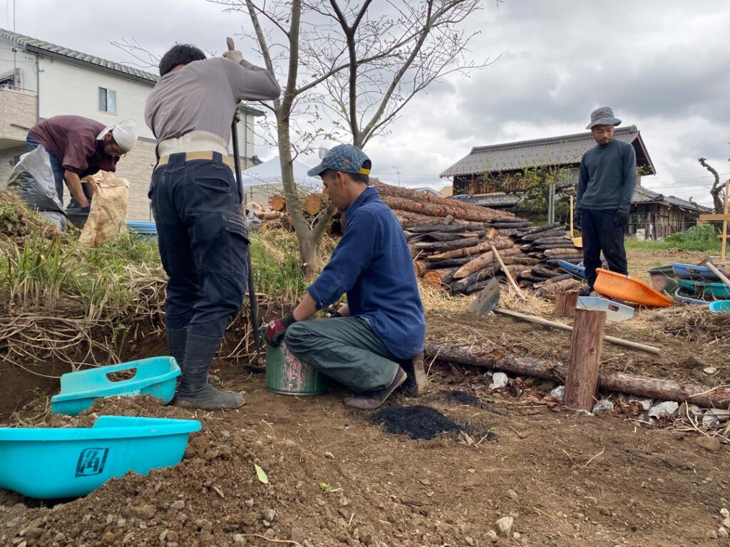 根の上の石場建て３土木工事１「伝統工法の土木」丨日本长野丨水野設計室-39