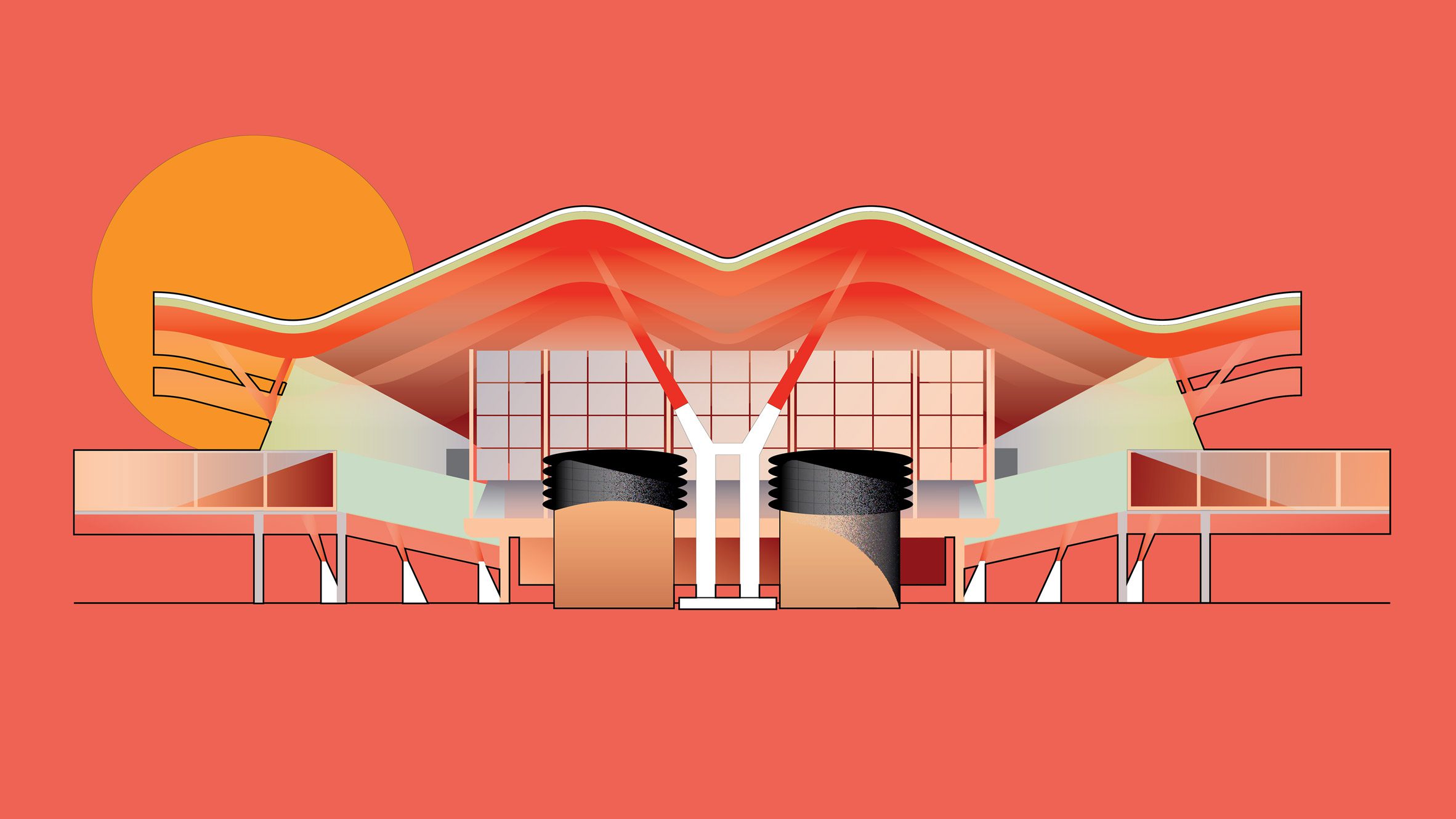 马德里巴拉哈斯机场丨西班牙马德里丨RSHP和Estudio Lamela-0