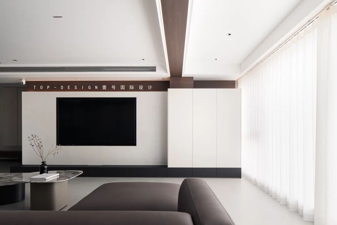 【壹号国际】实景拍摄 · 皮革,木调与光的意式协奏丨壹号国际设计-19