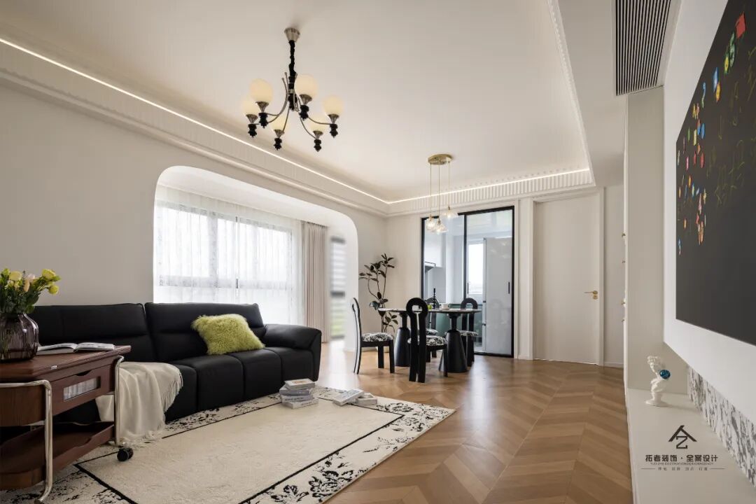 装饰.全案设计|现代小法式的宁静力量-39