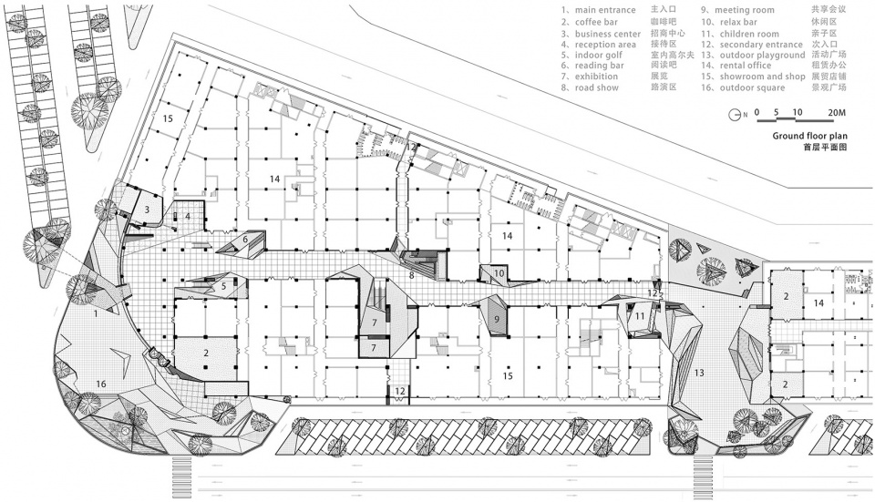 天健广场 · 山体装置序列打造新型社区空间丨BEING 时建筑事务所-84