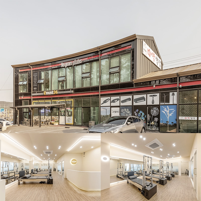 40 平现代简约健身房设计实例-1