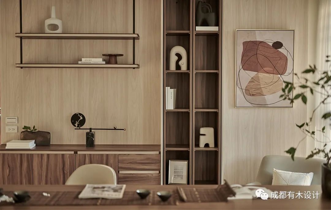 东方侘寂美学 · 老夫妻悠然沉静的退休宅丨YOU MU DESIGN-34