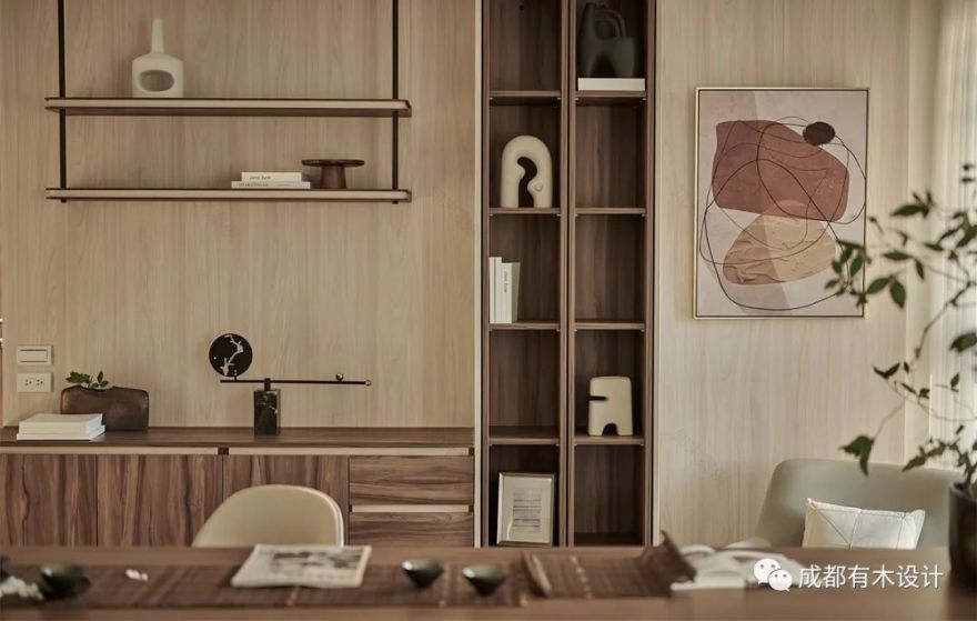 东方侘寂美学 · 老夫妻悠然沉静的退休宅丨YOU MU DESIGN-34