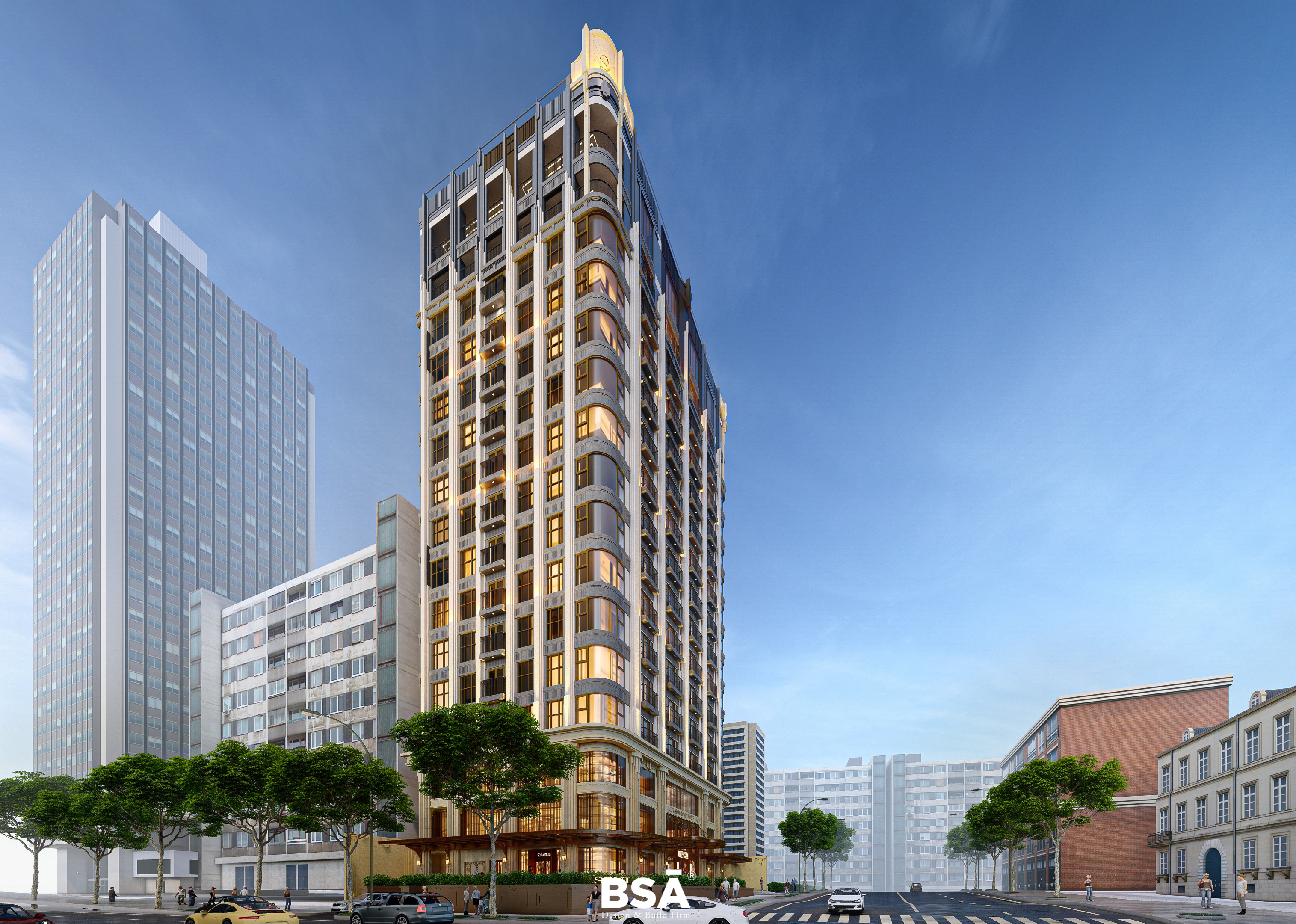 高层住宅丨越南胡志明市丨BSA Design & Build Firm ®-4