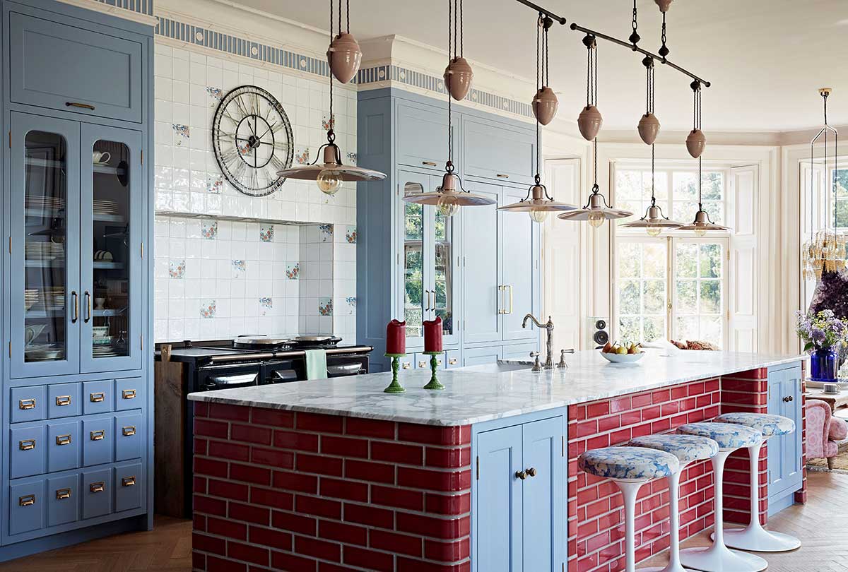 色彩斑斓的英式传统家居设计-3