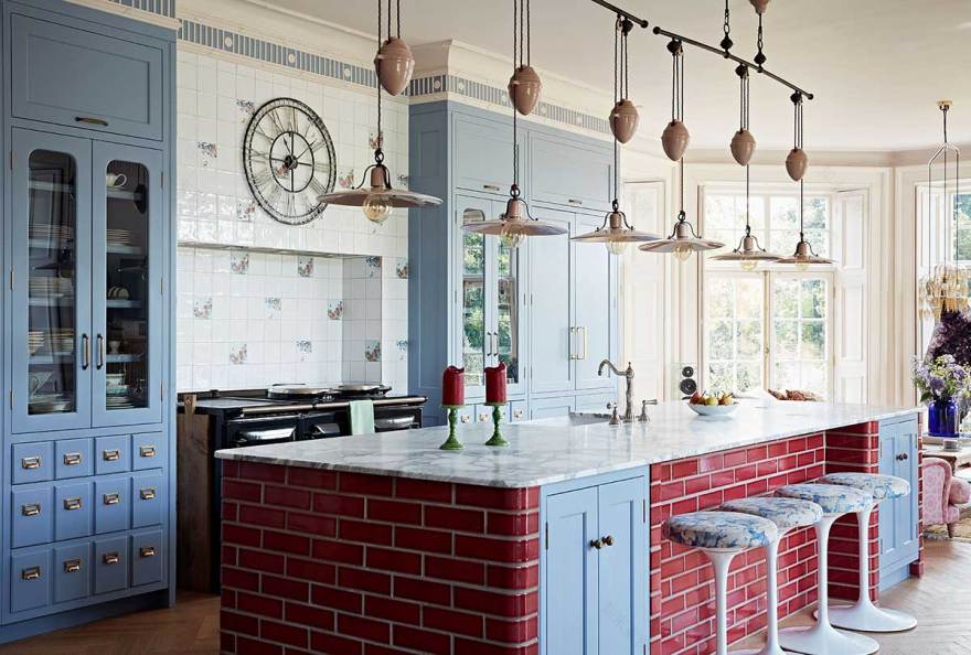 色彩斑斓的英式传统家居设计-3