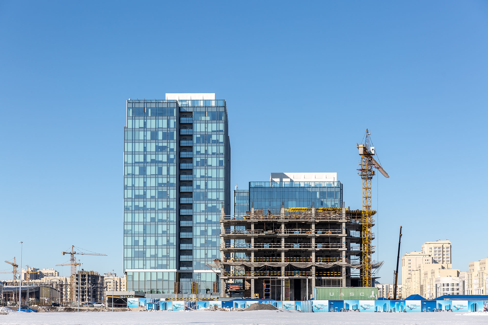 努尔苏丹的现代艺术商务中心·Aura-14