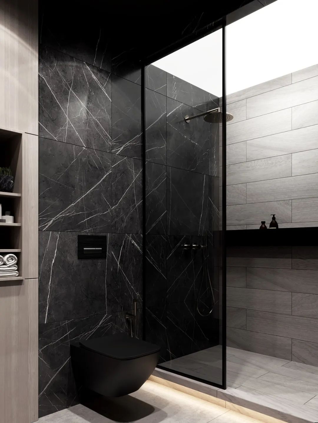 奶油色调黄铜细节,打造 120㎡精致高雅空间丨MARTA SHPACHENKO-69