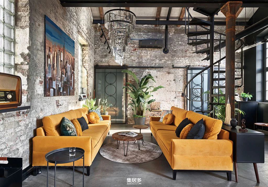 前水泵厂改造而成的高端工业风住宅项目-0