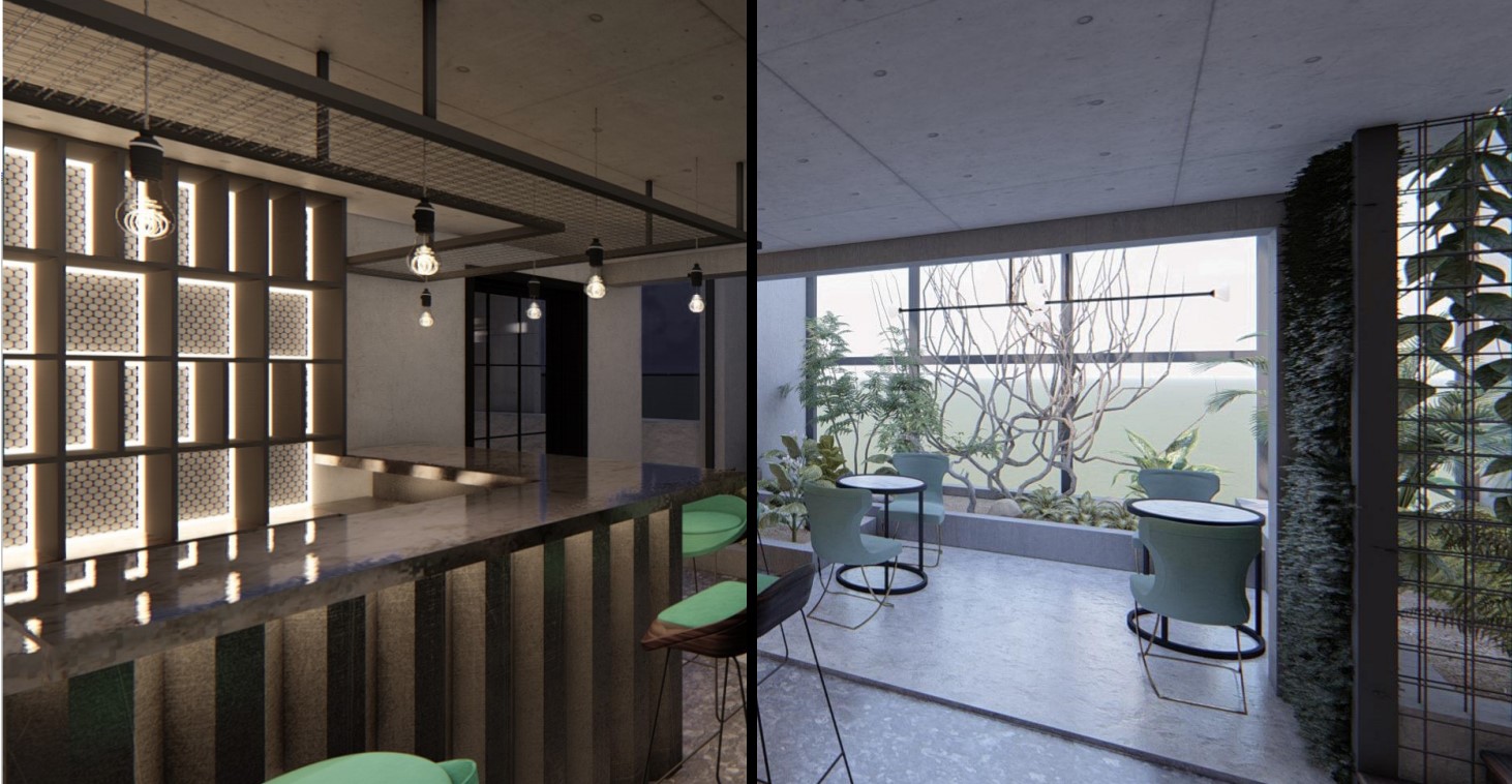 Winter garden in the hotel complex Lviv-2