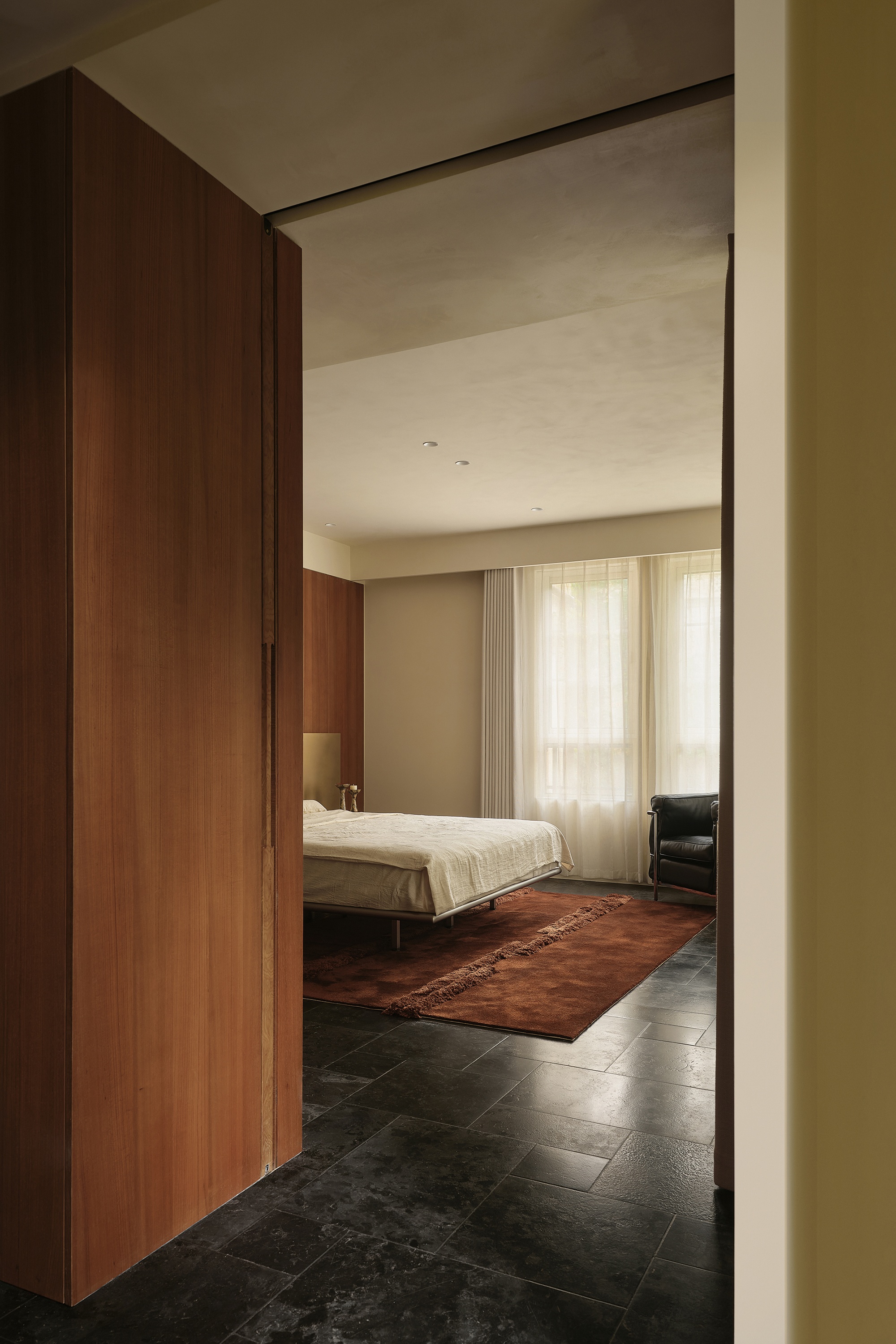 杭州翡翠城大平层“老钱风”设计丨中国杭州丨有斯设计-21