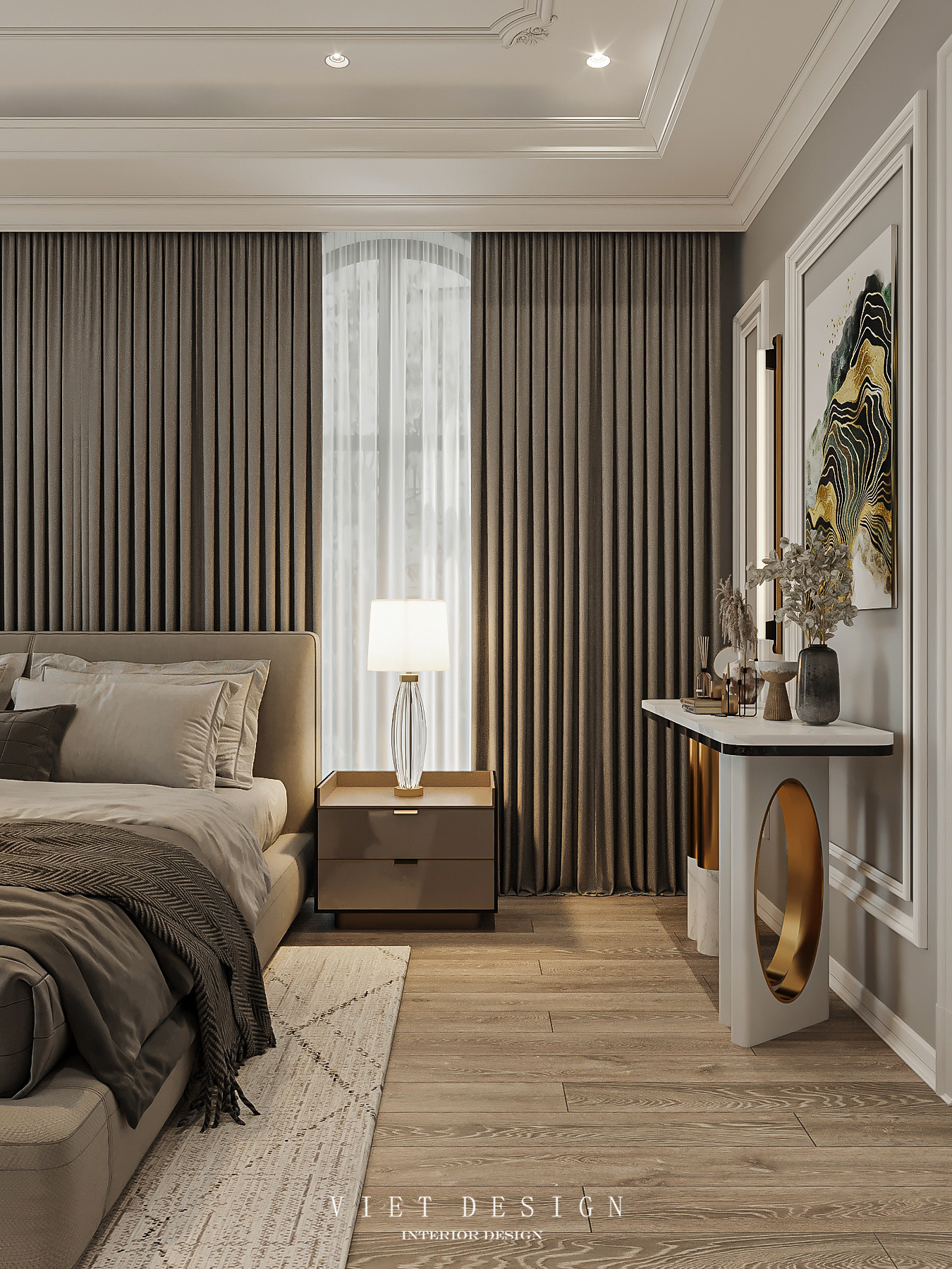 黄金别墅丨VIET Design-22