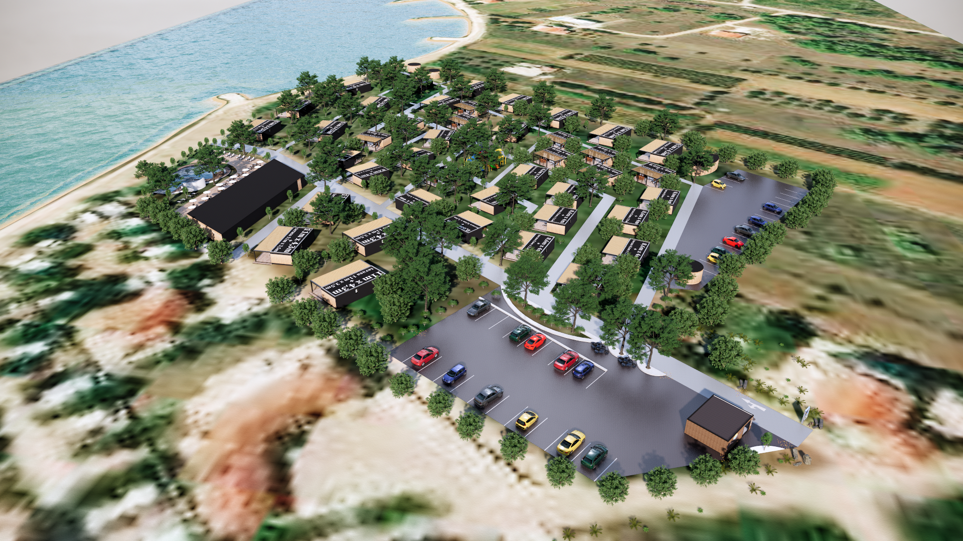 camping site, master plan ,Privlaka , Croatia-1