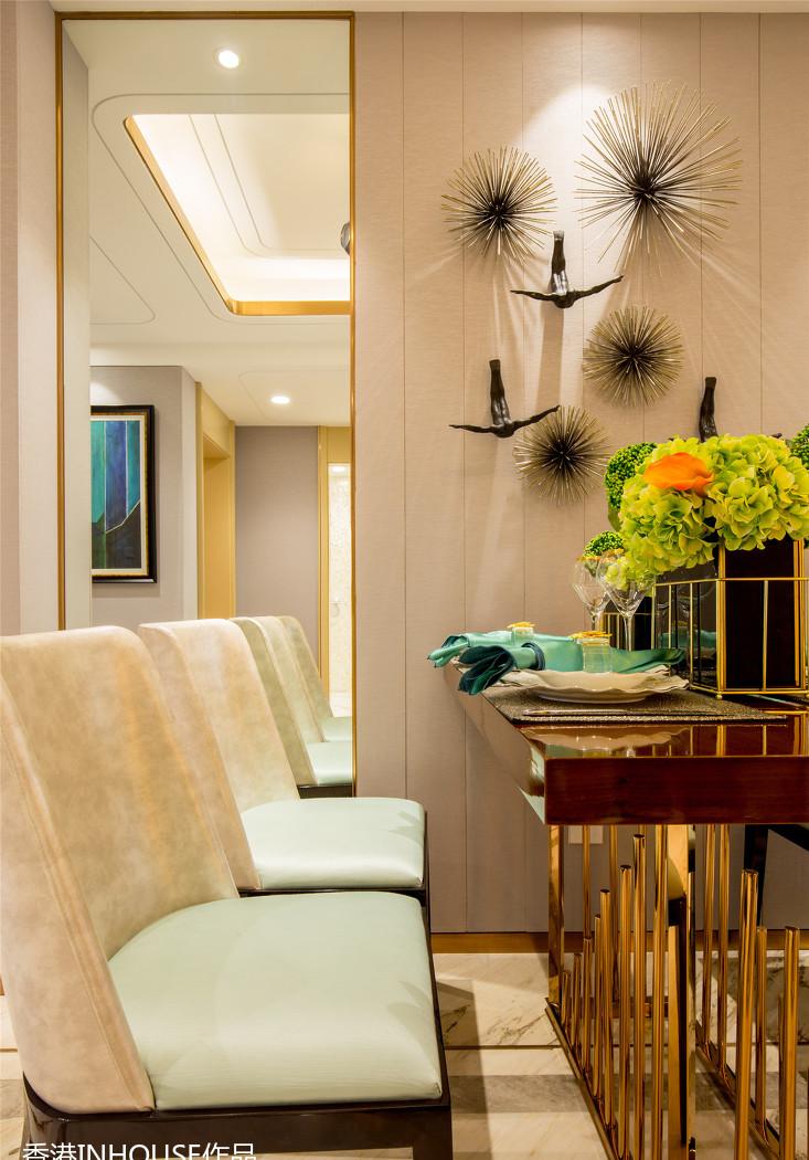 
INHOUSE设计：鑫江桂花园样板间软装 -4