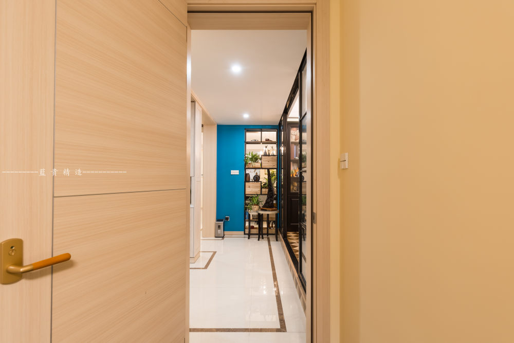 孔雀蓝的魔力 | 上海住宅设计诠释现代与传统交融-10