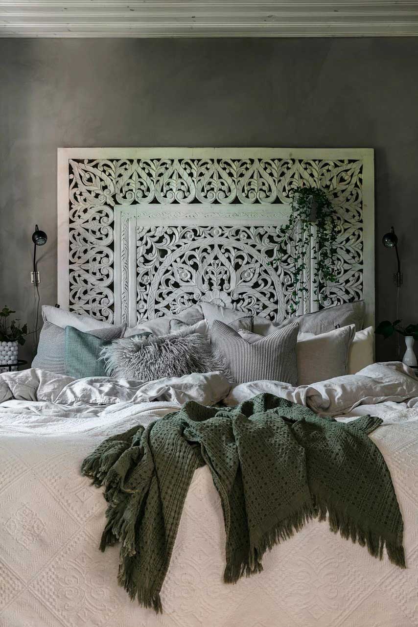 瑞典森林边缘的复古温馨木屋-12