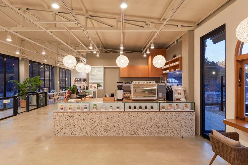 明亮温馨 60 平宠物咖啡厅设计-8