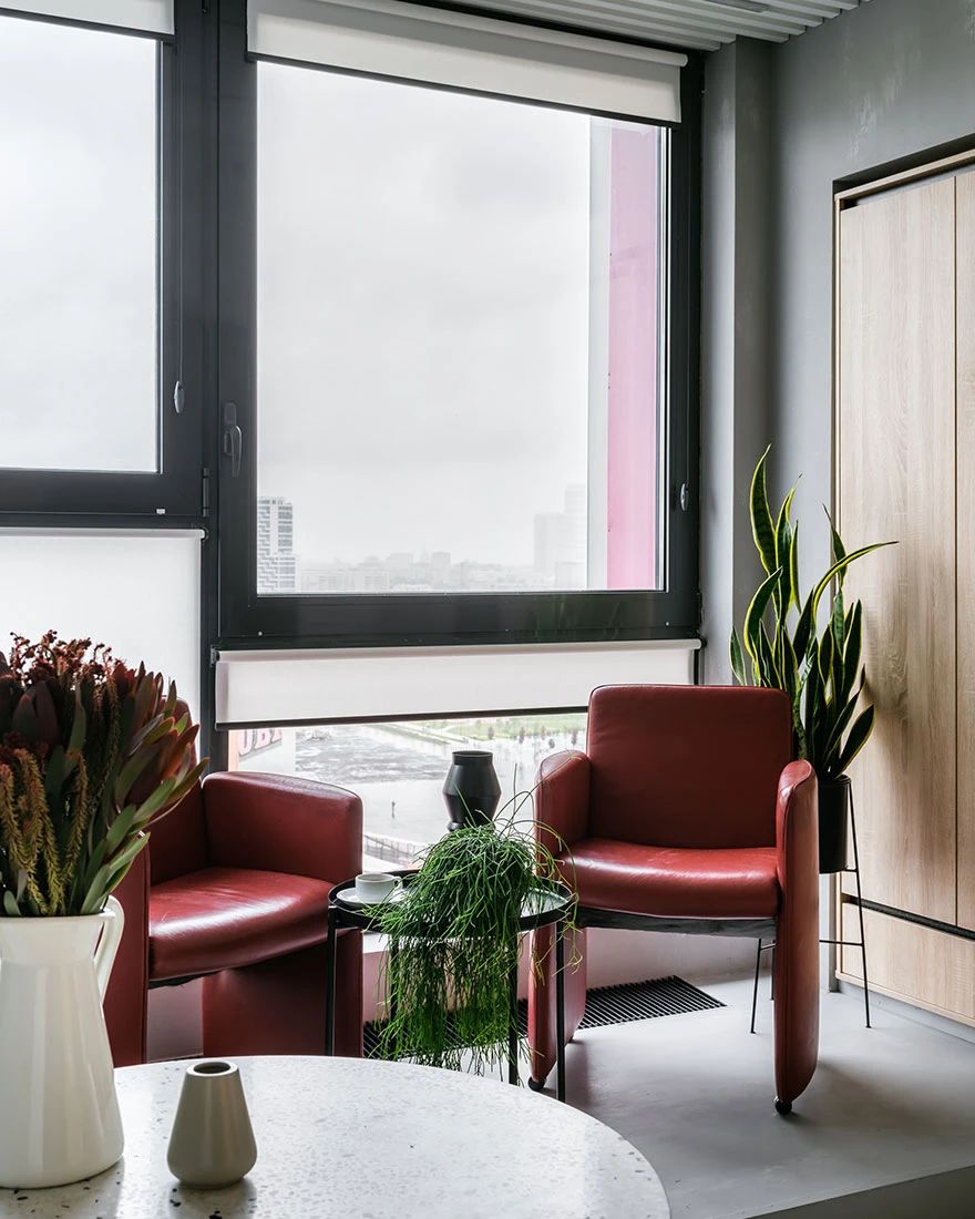 36㎡小宅空间设计丨Ivan 和 Sofia Mylnikov,Zburo-40