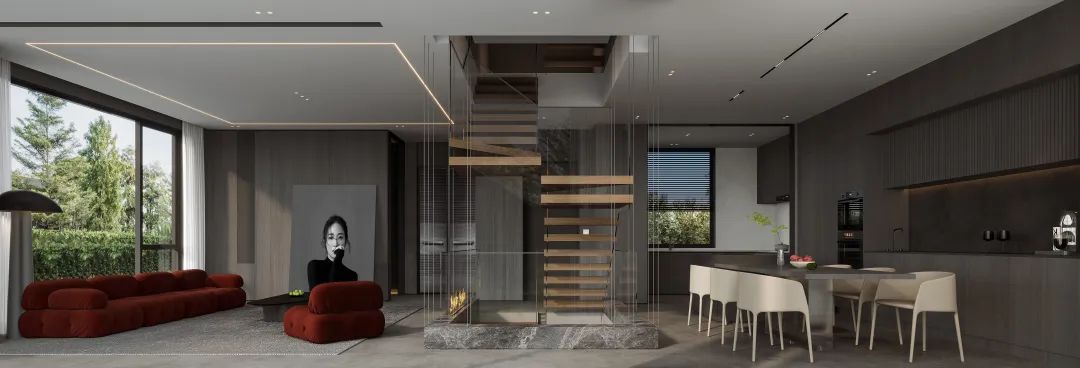 湖州私宅极简设计丨中国湖州丨意墅空间设计-27