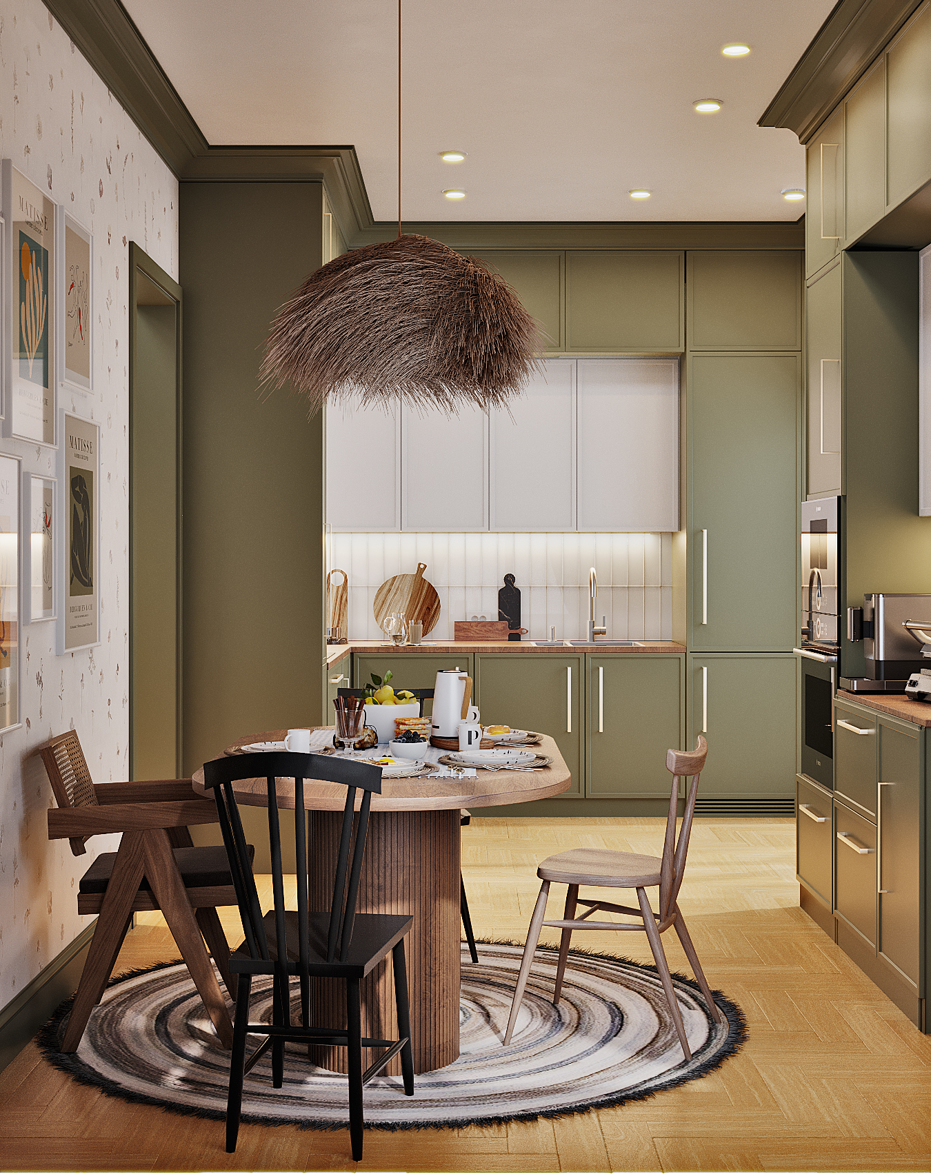 Kitchen. Townhouse. Variations-5