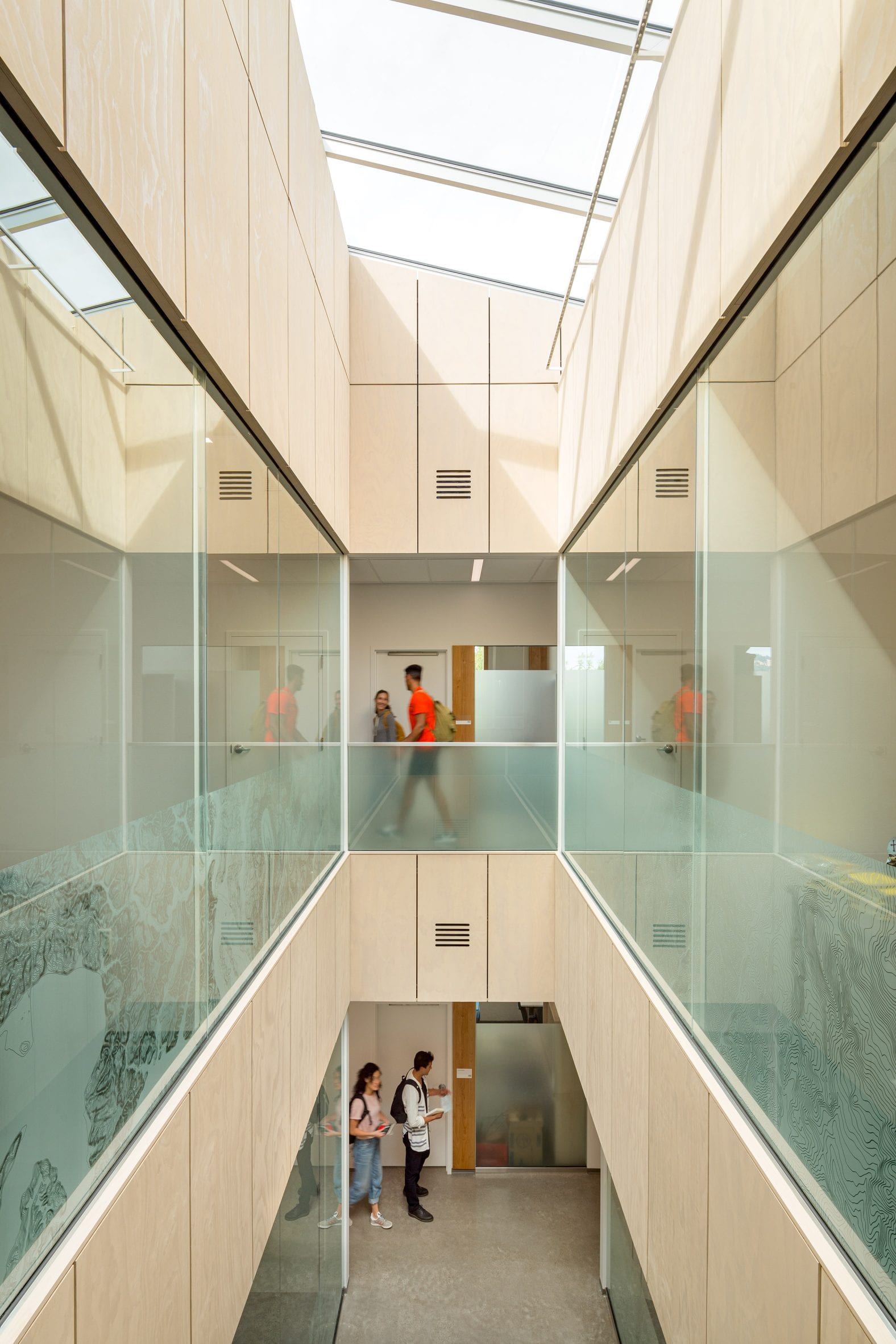 Oregon 大学森林学院两座木结构建筑-26