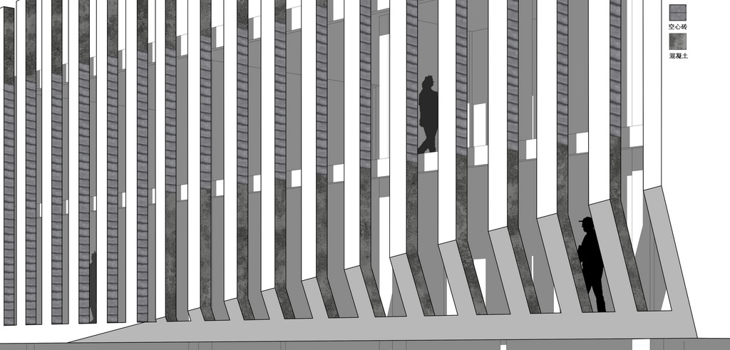 切片层岩 · 赤峰市林西县工业园区的立体艺塑办公建筑丨蒙古丨大连松岩建筑设计院有限公司-26